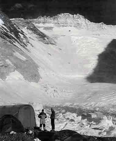 
Stuart Hutchison And Rob Hall At Camp Two Below The Lhotse Face - Into Thin Air Illustrated Edition (Jon Krakauer) book
